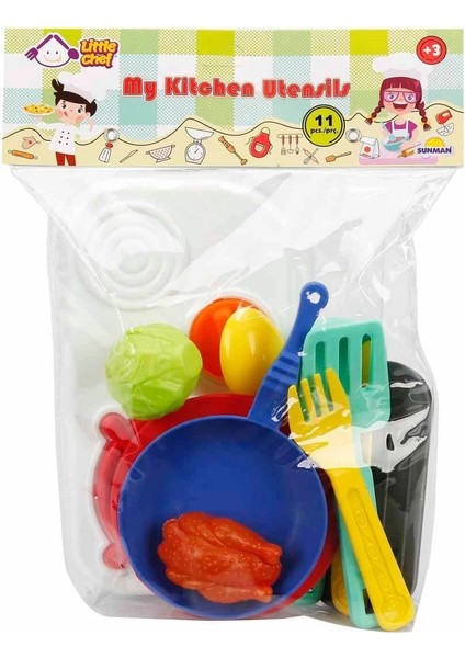 4683 Mutfak Gereçleri 11 Parça -Sunman