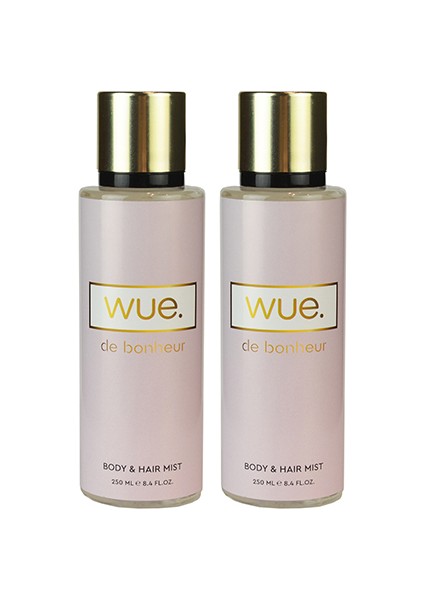 De Bonheur Vücut ve Saç Spreyi 250 ml 2'li - Body And Hair Mist