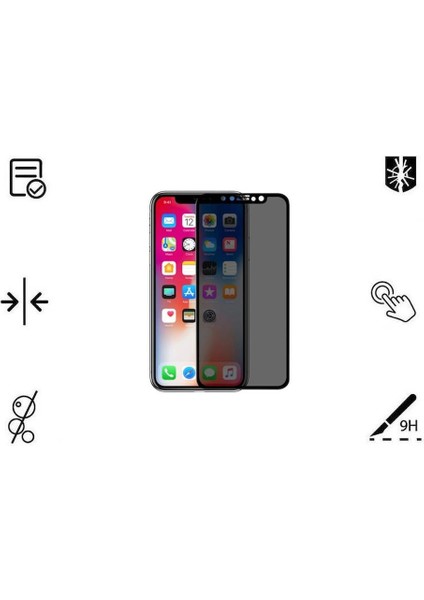 Apple iPhone 13 Pro Max Ile Uyumlu Hayalet Kırılmaz Cam Tam Kapatan