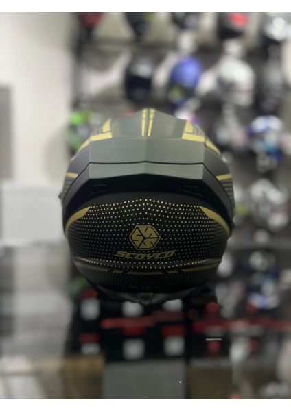 869 Blade Siyah Sarı Kapalı Kask fiyatları