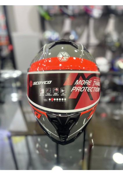 869 Shark Güneş Vizörlü Kapalı Kask fırsatları