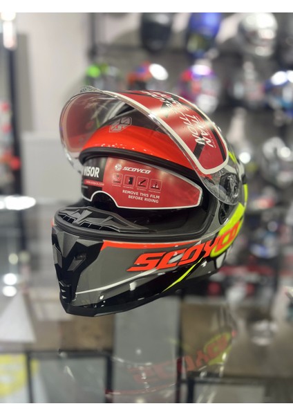 869 Shark Güneş Vizörlü Kapalı Kask indirimleri