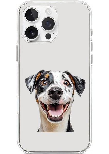 Apple Iphone 14 Pro Uyumlu Sevimli Köpek Desenli Silikon Kılıf