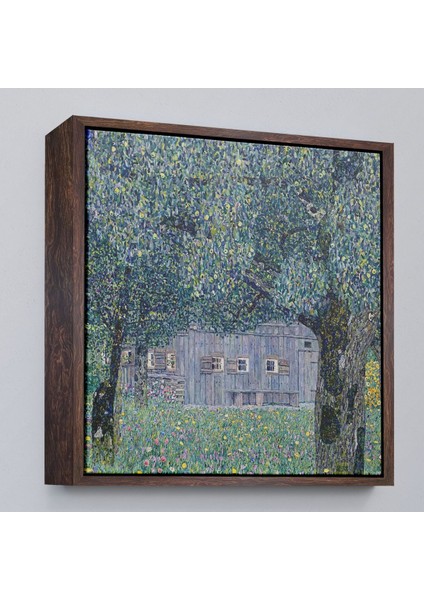 Çerçeveli Gustav Klimt'in Avusturya'daki Çiftlik Evi TABLOSU-8343 fiyatları