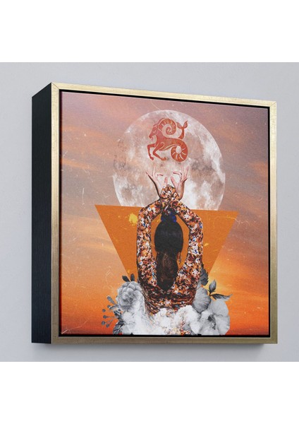 Çerçeveli Burç ve Astroloji TABLOSU-8327