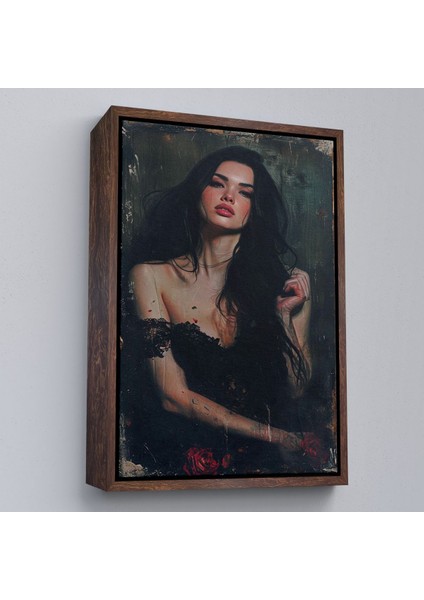 Çerçeveli Bohem Kadın TABLOSU-7960 fiyatları