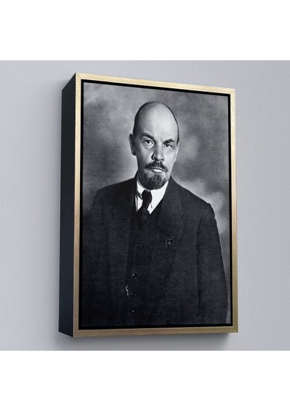 Çerçeveli Sovyet Lideri Vladimir Lenin TABLO-7944