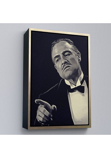 Çerçeveli Godfather Mafya Film TABLO-7716