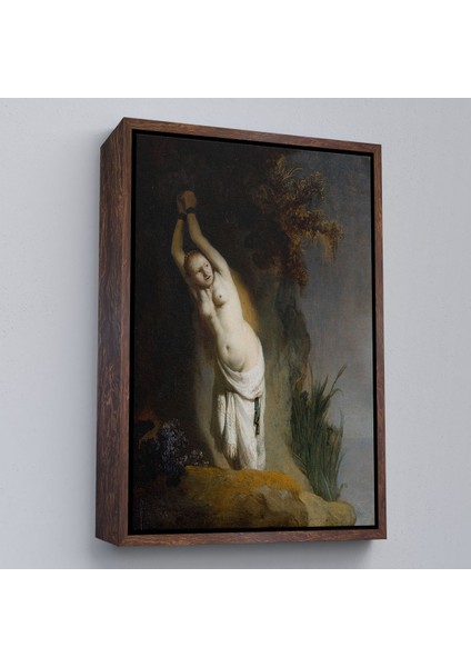 Çerçeveli Rembrandt Van Rijn - Andromeda TABLO-8062