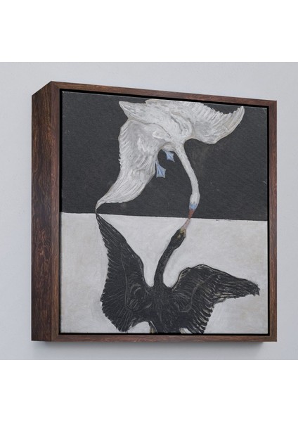 Çerçeveli Group Ix Suw The Swan No 1-1915 By Hilma Af Klint TABLOSU-8323