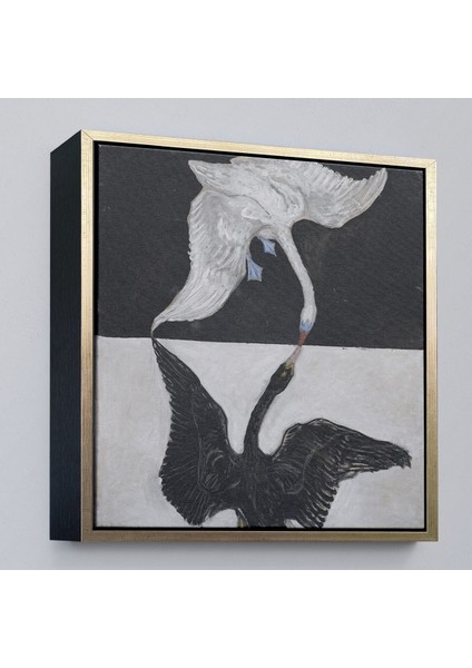 Çerçeveli Group Ix Suw The Swan No 1-1915 By Hilma Af Klint TABLOSU-8323 fiyatları