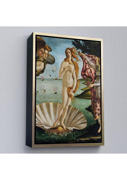 Çerçeveli Sandro Botticelli, Venüs'ün Doğuşu Tablosu - The Birth Of VENUS-8109 modelleri