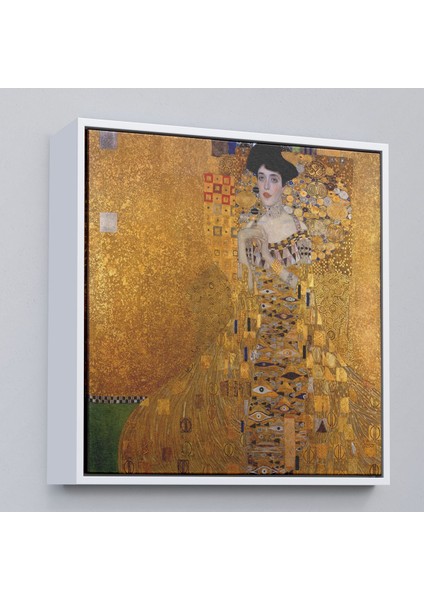Çerçeveli Gustav Klimt Adele Bloch'un Altın Kadın TABLOSU-8324 fırsatları