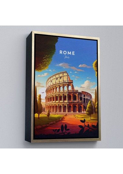 Çerçeveli Roma Italya Kolezyum TABLO-7701 modelleri