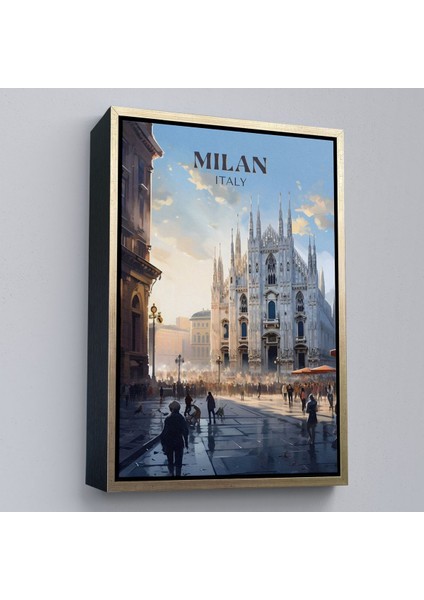 Çerçeveli Milan Italya TABLOSU-7693 modelleri