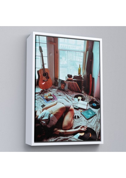 Çerçeveli Elvis ve Rod Stewart Depreyon TABLOSU-7790