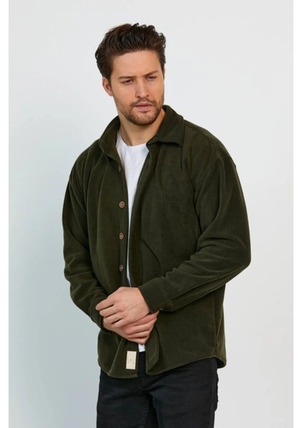Gamaro Erkek Oversize Oduncu Polar Gömlek