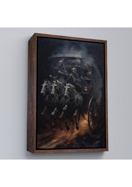 Çerçeveli Cadılar Bayramı Tablosu - HALLOWEEN-7979 fiyatları