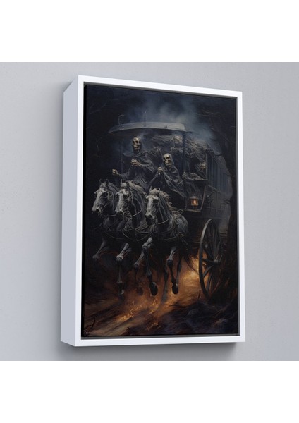 Çerçeveli Cadılar Bayramı Tablosu - HALLOWEEN-7979 fırsatları