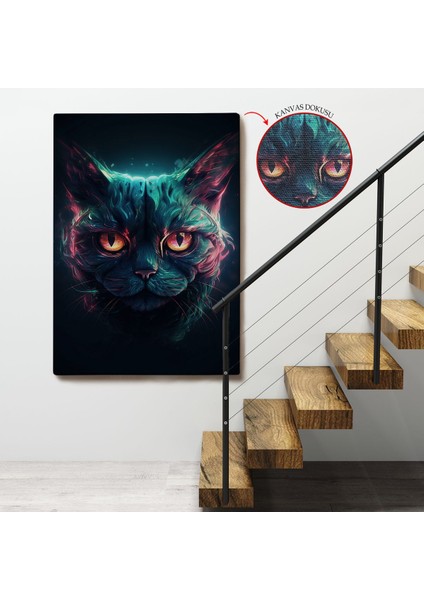 Savaşçı Kedi TABLOSU-7900 fırsatları