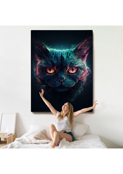 Savaşçı Kedi TABLOSU-7900 indirimleri