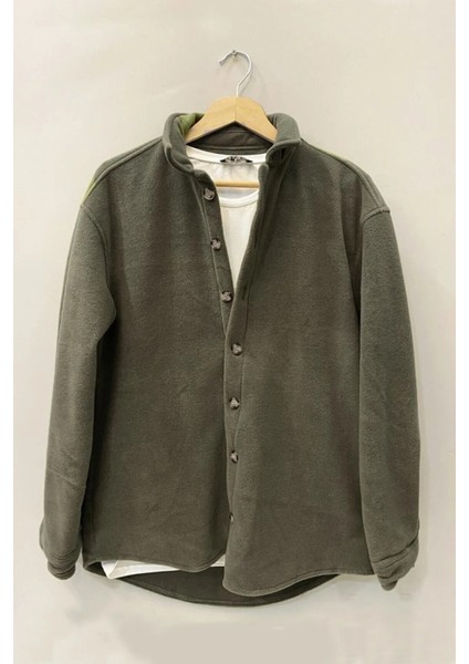 Gamaro Erkek Oversize Oduncu Polar Gömlek