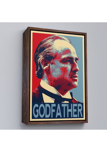 Çerçeveli Godfather Mafya Film TABLO-7813