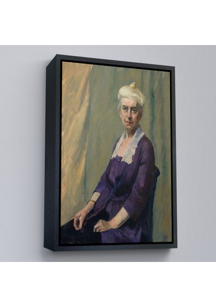 Çerçeveli Edward Hopper - Elizabeth Griffiths Smith Hopper, Sanatçının Annesinin TABLOSU-7289 modelleri
