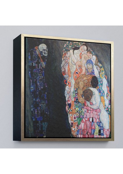 Çerçeveli Gustav Klimt – Ölüm ve Yaşam TABLOSU-8341 modelleri