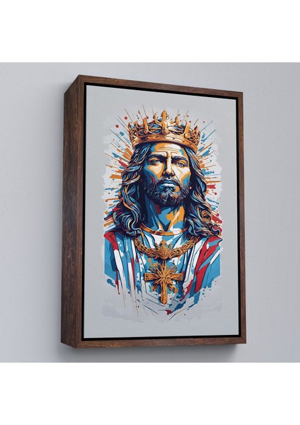 Çerçeveli Hz Isa Tablosu - JESUS-7927