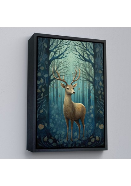 Çerçeveli Suluboya Geyik TABLOSU-7524 modelleri