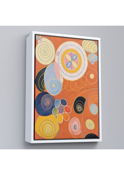 Çerçeveli Hilma Af Klint - Gençlik TABLOSU-7314