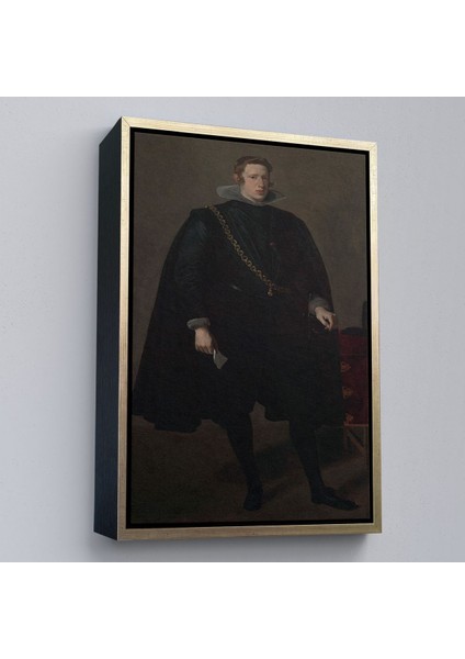 Çerçeveli Velazquez Diego - Philip Iv Ispanya ve Portekiz Kralı TABLOSU-7368 modelleri