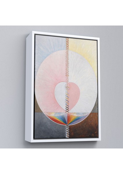 Çerçeveli Hilma Af Klint - Soyut TABLO-7316