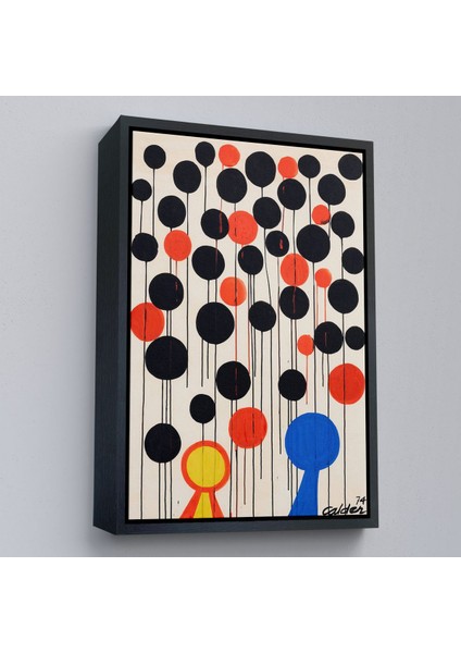 Çerçeveli Alexander Calder - Envol TABLO-7291