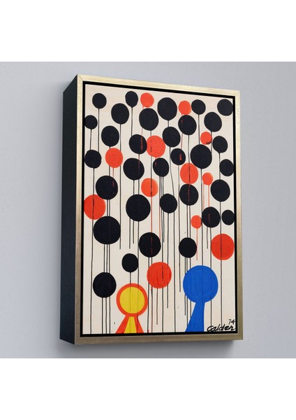 Çerçeveli Alexander Calder - Envol TABLO-7291 modelleri