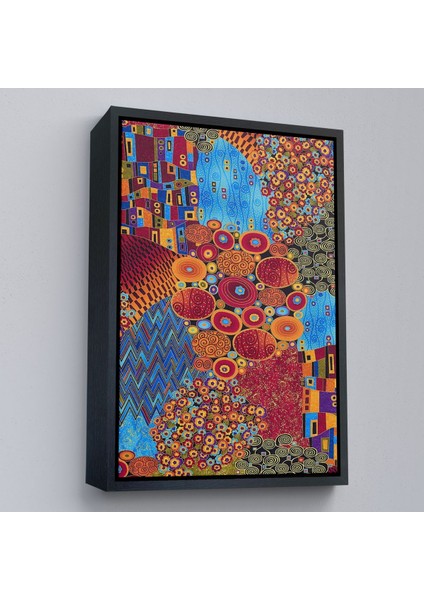 Çerçeveli Gustav Klimt - Çiçek Bahçesi TABLO-7318