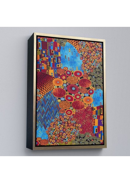 Çerçeveli Gustav Klimt - Çiçek Bahçesi TABLO-7318 modelleri