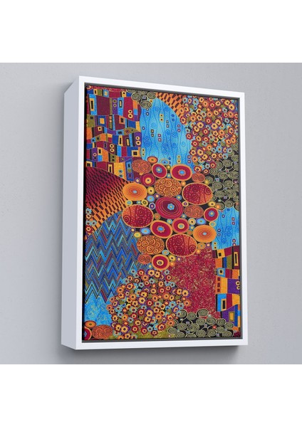 Çerçeveli Gustav Klimt - Çiçek Bahçesi TABLO-7318 fırsatları