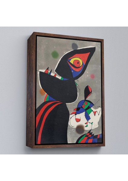 Çerçeveli Joan Miro - Gaudi TABLO-7307 fiyatları