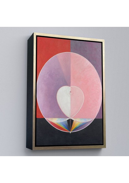 Çerçeveli Hilma Af Klint - Güvercinler Tablosu - DOVES-7284 fiyatları