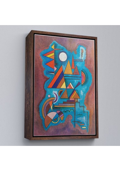 Çerçeveli Wassily Kandinsky - Ayakta Duran Tablo - STANDING-7498 fiyatları