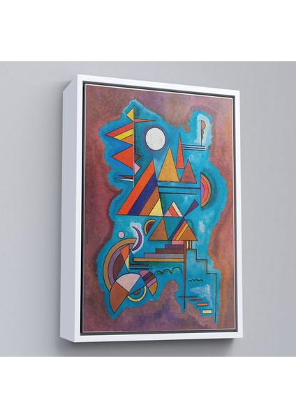 Çerçeveli Wassily Kandinsky - Ayakta Duran Tablo - STANDING-7498 fırsatları