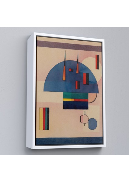 Çerçeveli Vasiliy Kandinsky - Sakin TABLOSU-7486 fırsatları