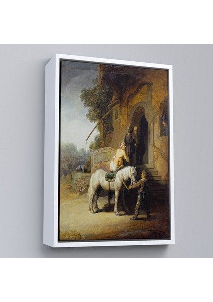 Çerçeveli Rembrandt - Iyi Samiriyeli Tablo - The Good SAMARITAN-7430