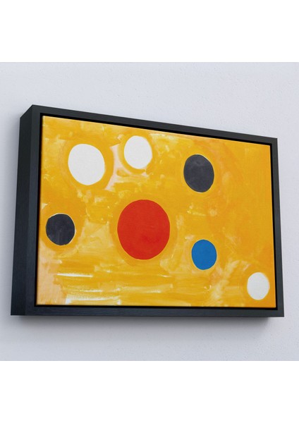 Çerçeveli Alexander Calder - Kozmik Tic Tac Toe TABLO-7107