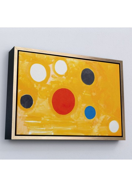 Çerçeveli Alexander Calder - Kozmik Tic Tac Toe TABLO-7107