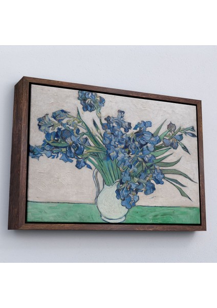 Çerçeveli Vincent Van Gogh - Süsen Çiçeği Tablo - IRISES-7183 fiyatları