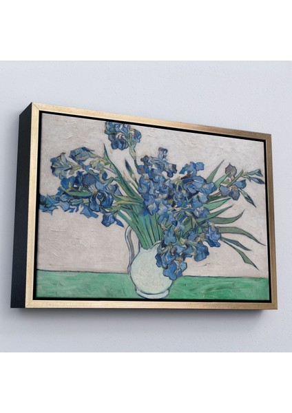 Çerçeveli Vincent Van Gogh - Süsen Çiçeği Tablo - IRISES-7183 modelleri