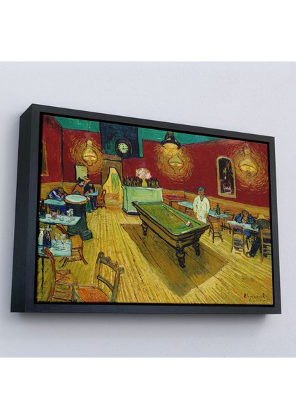 Çerçeveli Vincent Van Gogh - Gece Kahvesi Tablosu - The Night CAFE-7161 modelleri